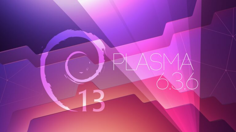 Debian 13 to Ship with KDE Plasma 6.3.6 Desktop Environment