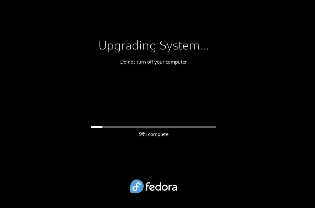 Upgrading to Fedora 42 from Fedora 41.