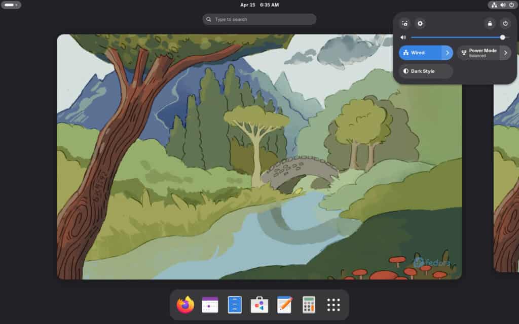 Fedora 42 Workstation GNOME