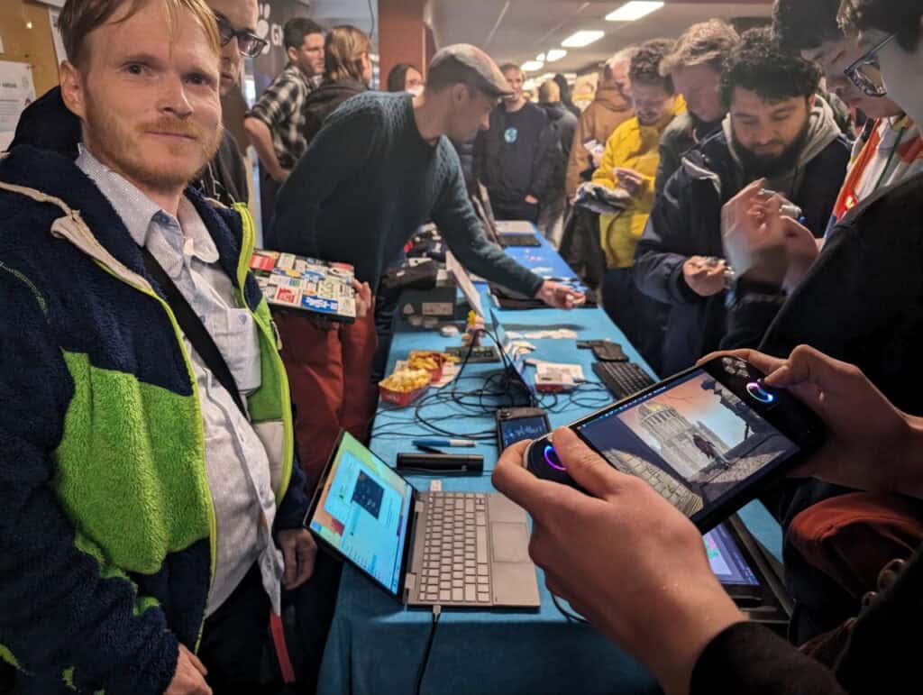 FOSDEM 2024 Manjaro's Booth