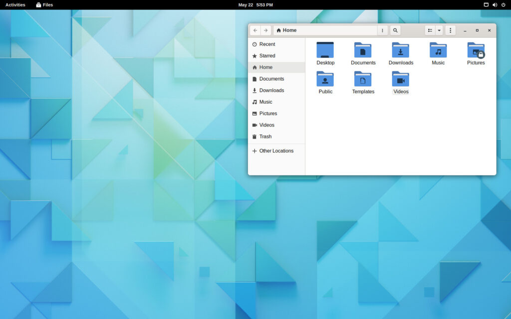 GNOME 42 Desktop Environment