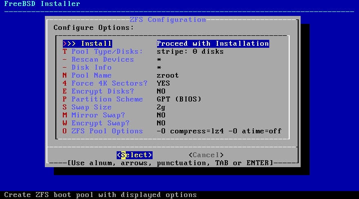 FreeBSD installer