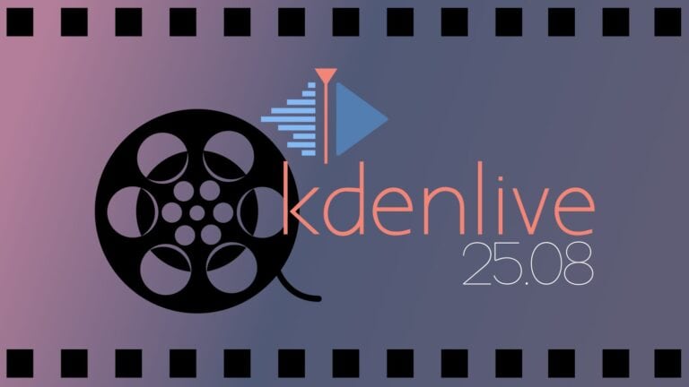 Kdenlive 25.08 Video Editor Released with Over 300 Fixes
