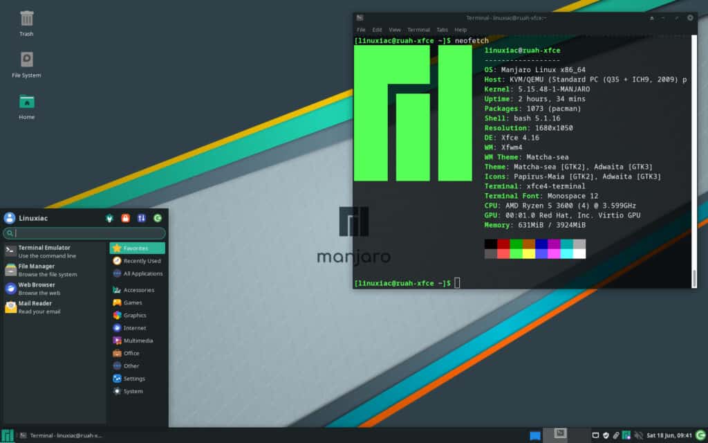Manjaro Xfce Edition