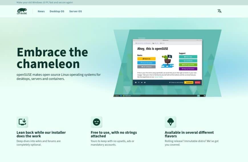 飞行艇号码结果体彩走势历史图 openSUSE Launches Revamped Website