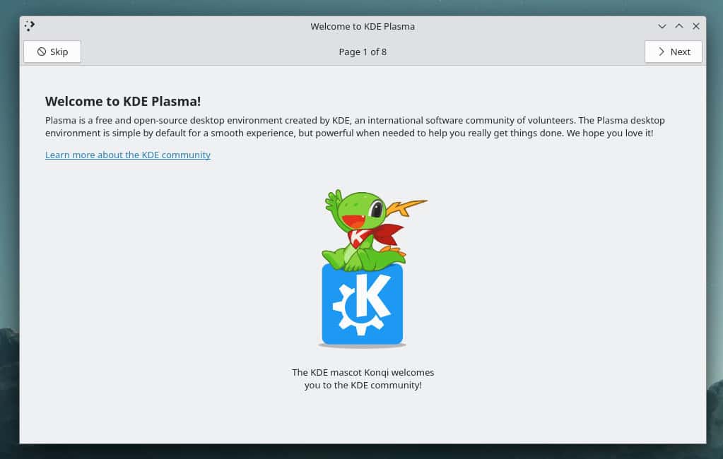 Welcome App