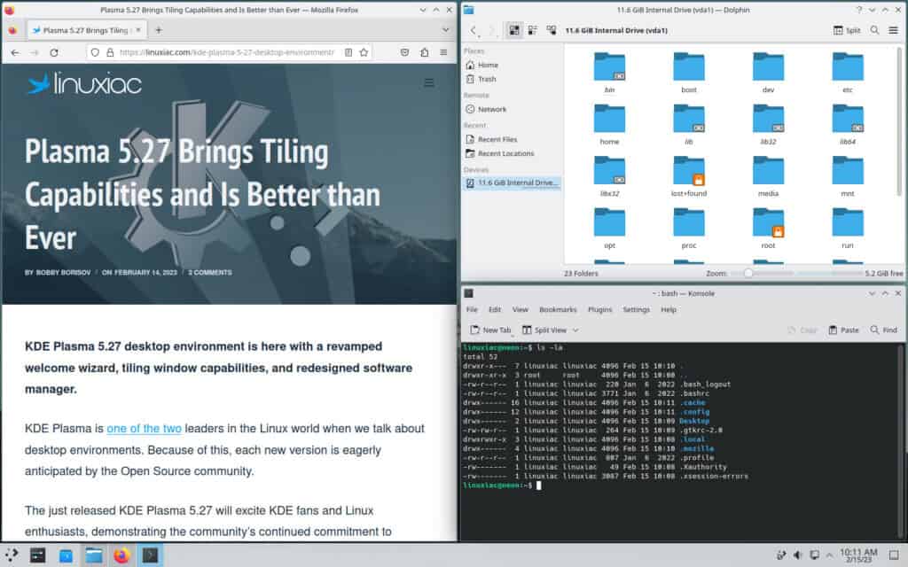 Plasma 5.27 window tiling.