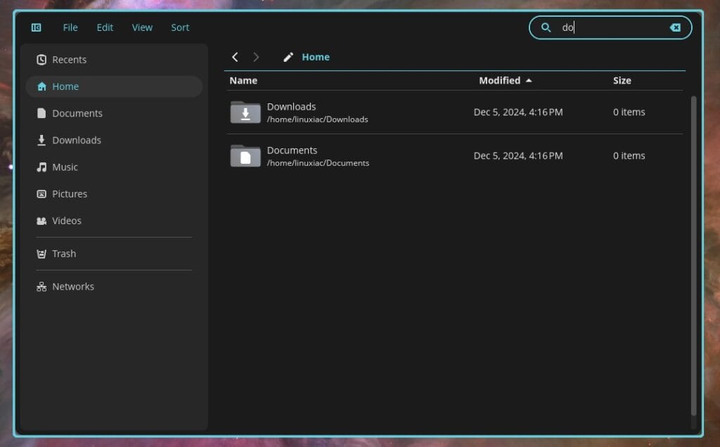 COSMIC Files App