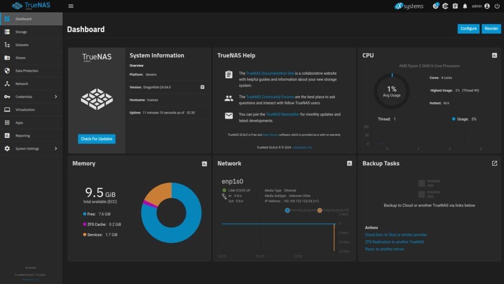 TrueNAS SCALE 24.04
