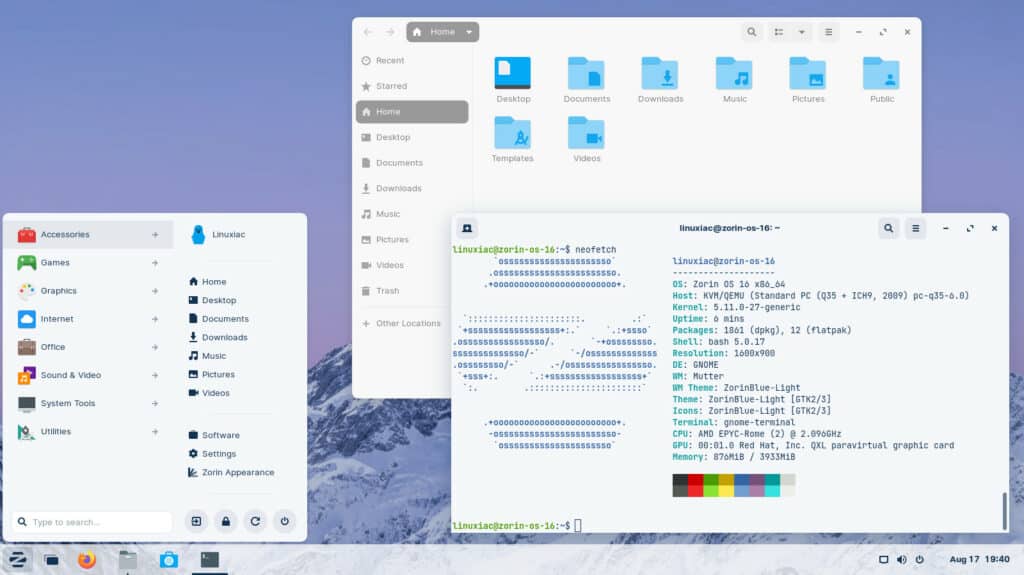 Zorin OS 16