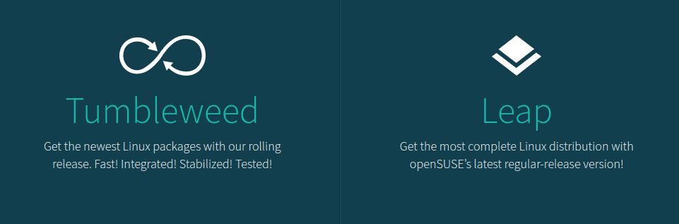 openSUSE flavors