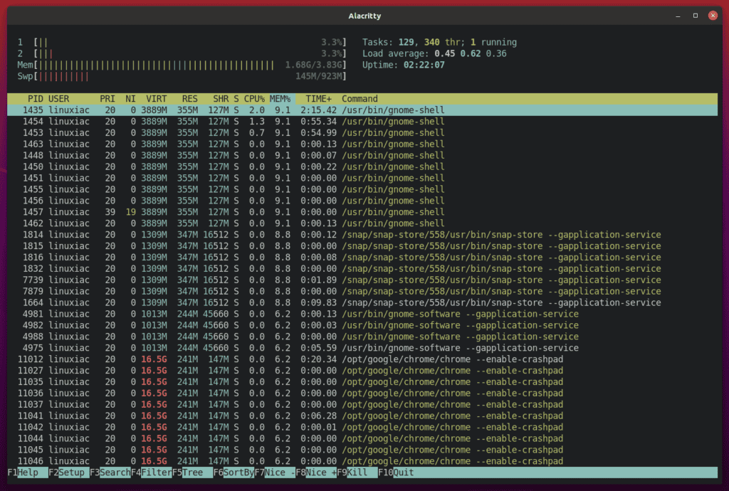 Alacritty Terminal Emulator