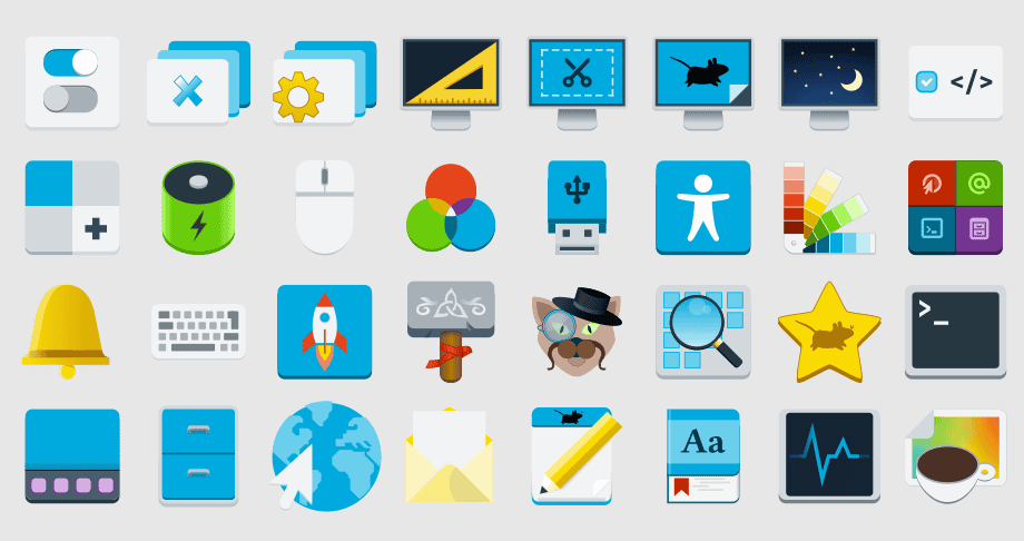 Xfce 4.16 Icons Set